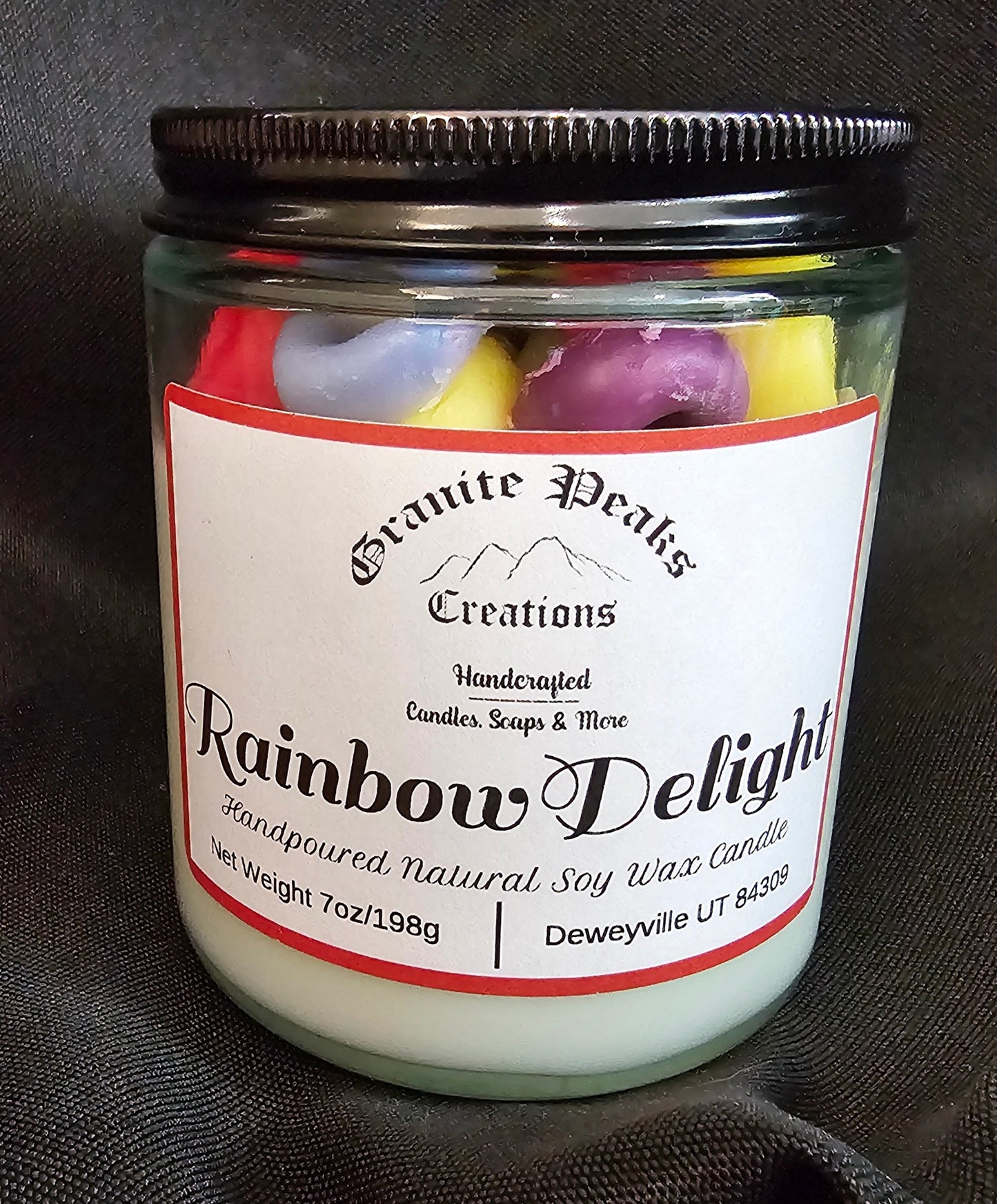 Rainbow Delight Candle