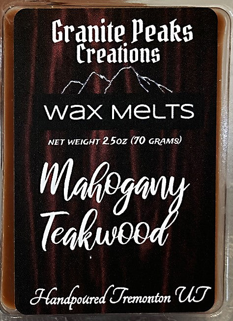 Mahogany Teakwood Wax Melt