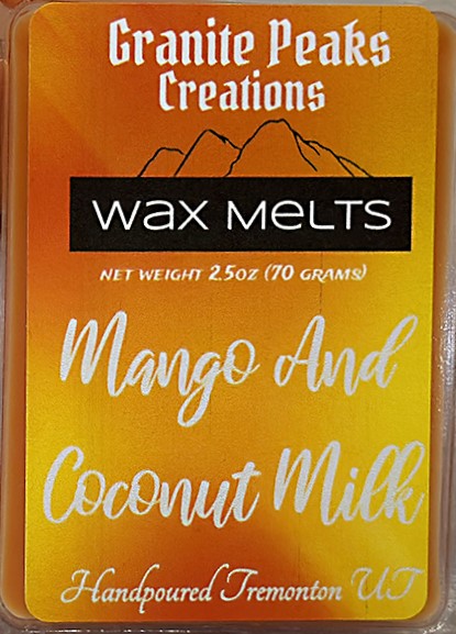 Mango and Coconut Milk Wax melt