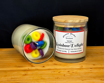 Rainbow Delight Candle