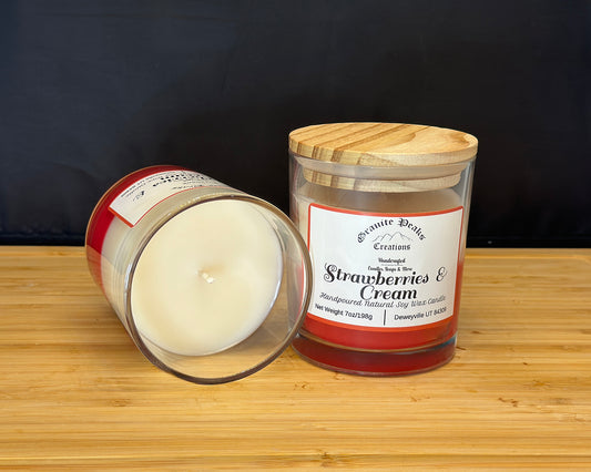 Strawberries and Cream Candle