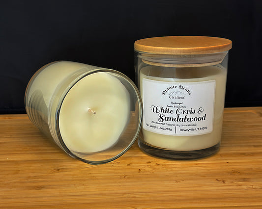 White Orris and Sandalwood Candle